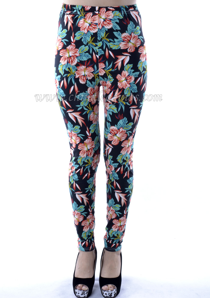 Flowers-cotton-leggings