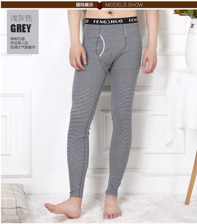 Man-thin-single-line-four-color-stripe-pants-leggings-wholesale