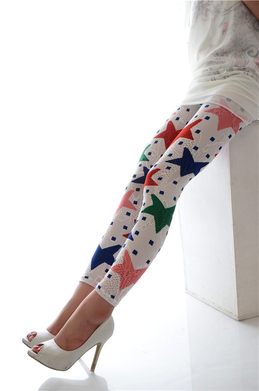 Pentagram-Ladies-betsey-johnson-leggings