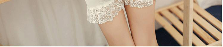 Wholesale-knitted-lace-shorts