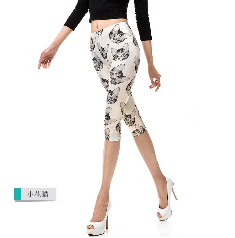 Wholesale-printed-cropped-leggings