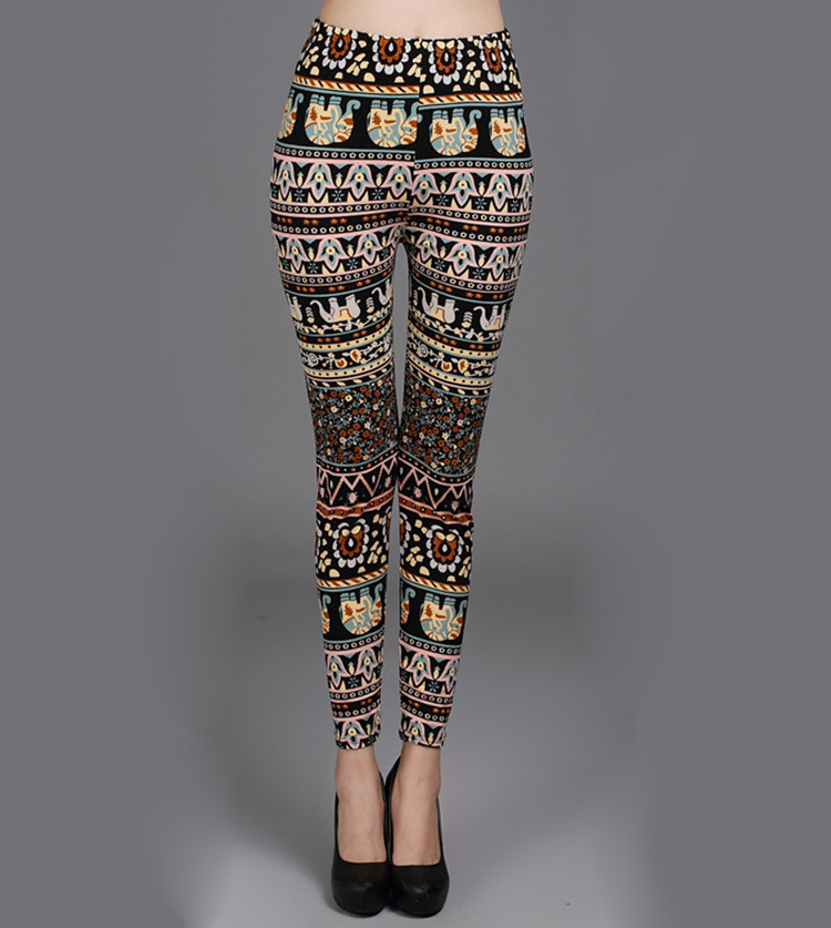 Ethnic-floral-leggings-wholesale