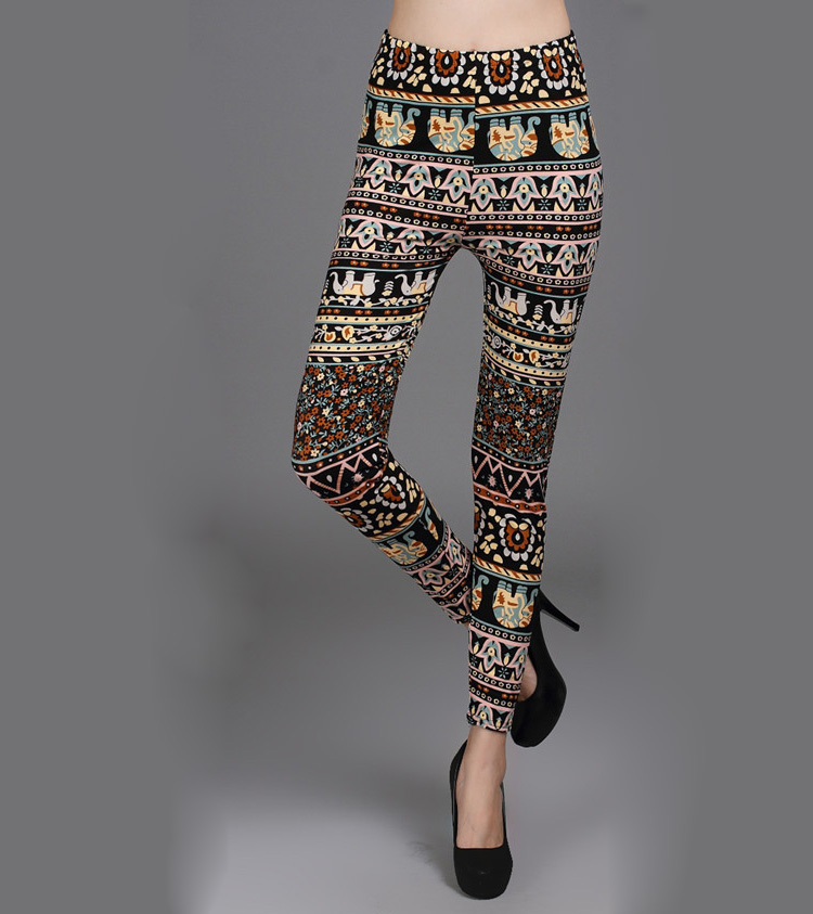 Ethnic-floral-leggings-wholesale