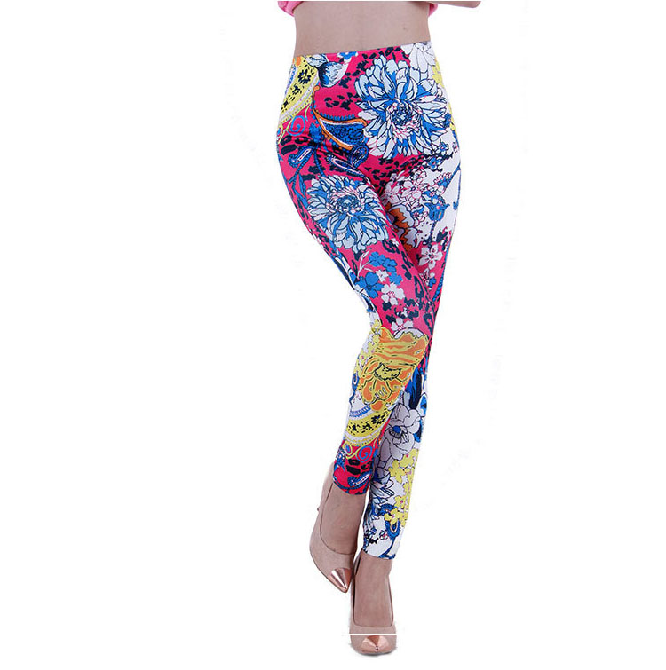 Floral-seamless-leggings-wholesale