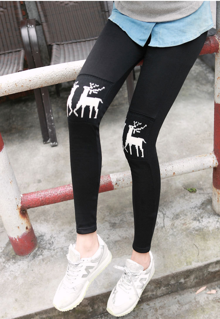 Small-deer-pattern-leggings-wholesale