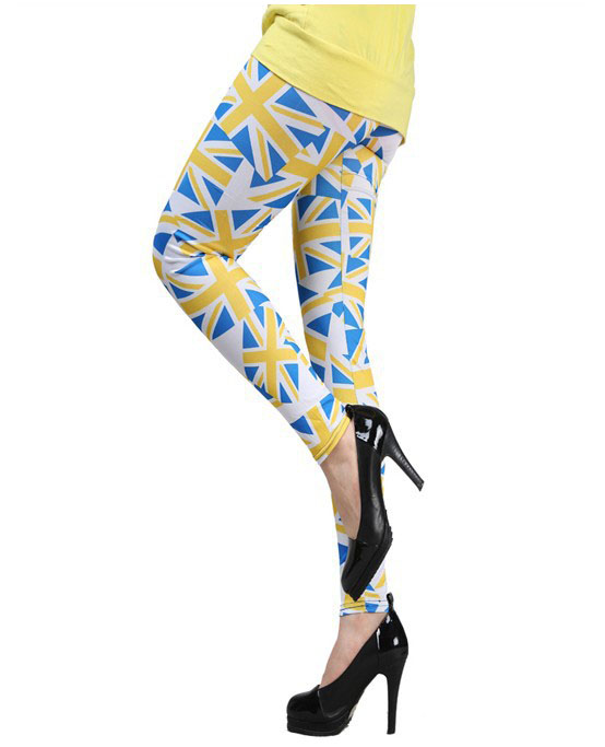 Wholesale-British-flag-colorful-leggings