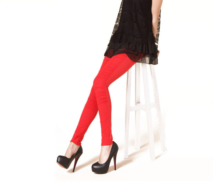 Wholesale-milk-silk-stitching-shiny-leggings