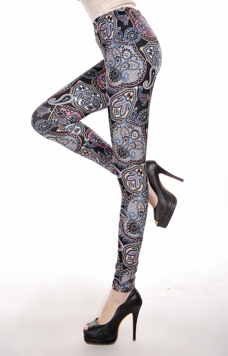 leggings-for-women-printed-graffiti-leg-Wholesale