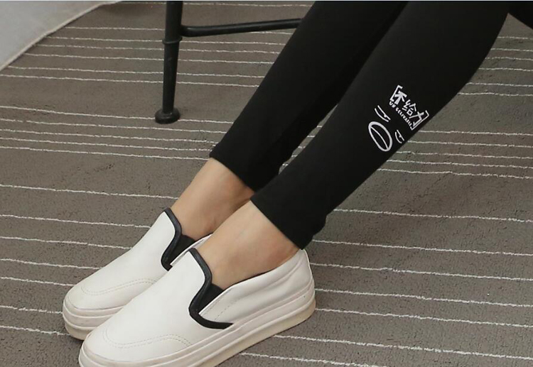 Female-broadside-Chinese-words-cotton-legging-wholesale