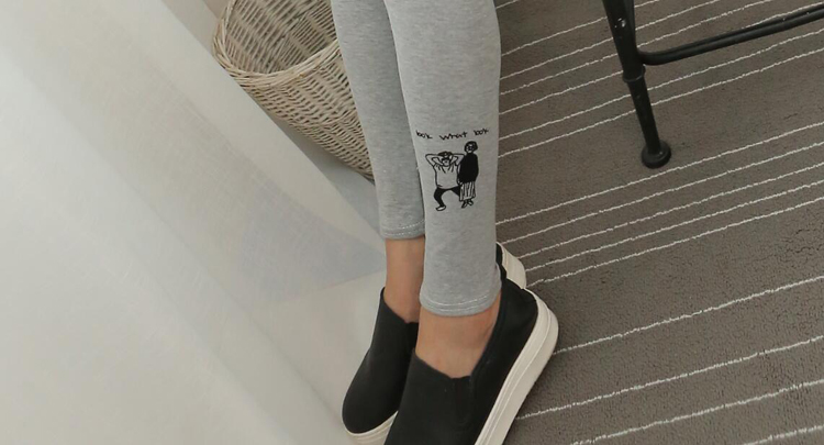 Female-cartoon-pattern-legging-wholesale