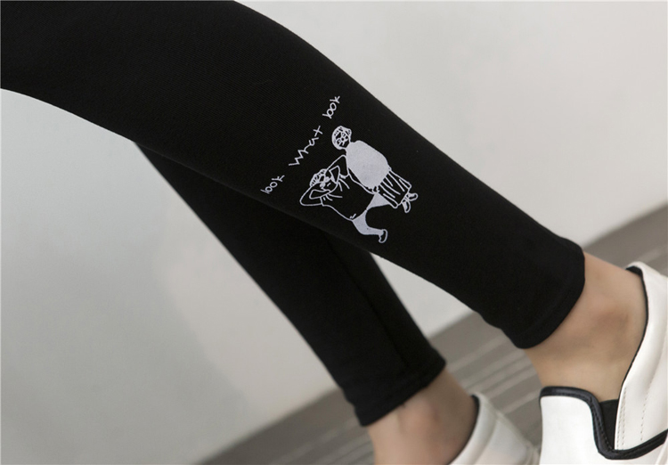 Female-cartoon-pattern-legging-wholesale