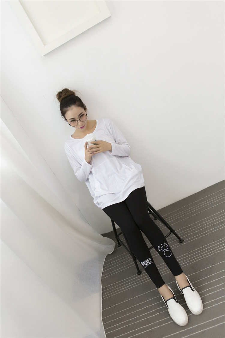 Female-duck-pattern-cotton-legging-wholesale