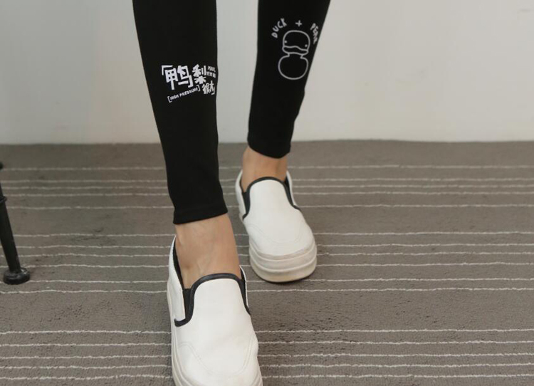 Female-duck-pattern-cotton-legging-wholesale