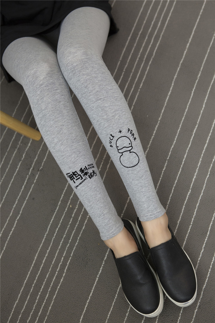 Female-duck-pattern-cotton-legging-wholesale