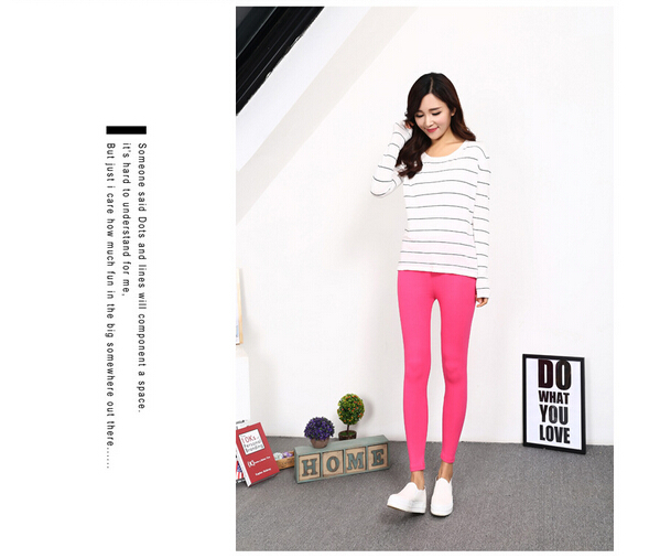 Female-leisure-wear-outside-pure-cotton-nine-minutes-pants-wholesale