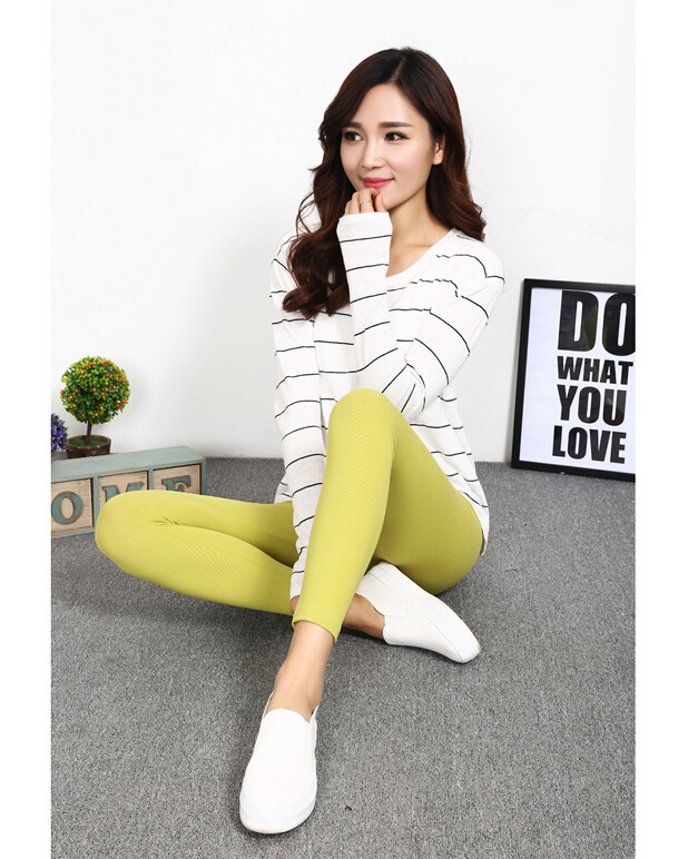 Female-leisure-wear-outside-pure-cotton-nine-minutes-pants-wholesale