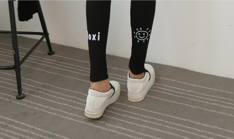 Female-sun-pattern-cotton-legging-wholesale