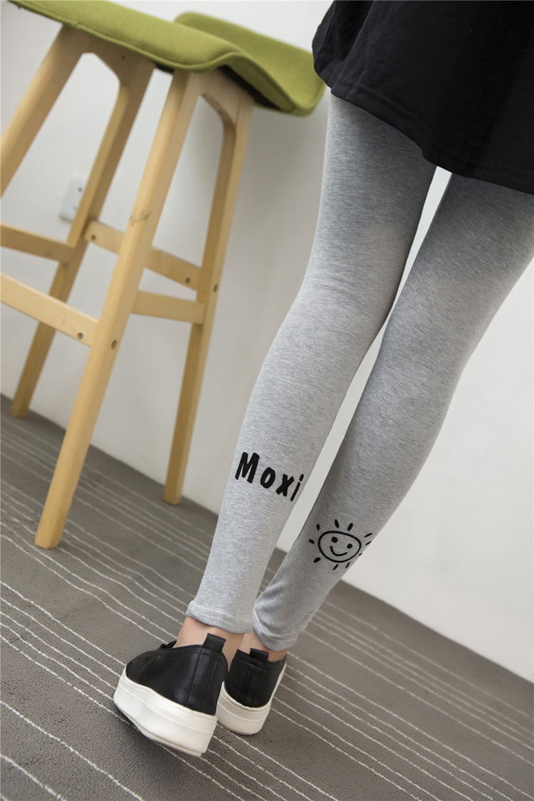 Female-sun-pattern-cotton-legging-wholesale