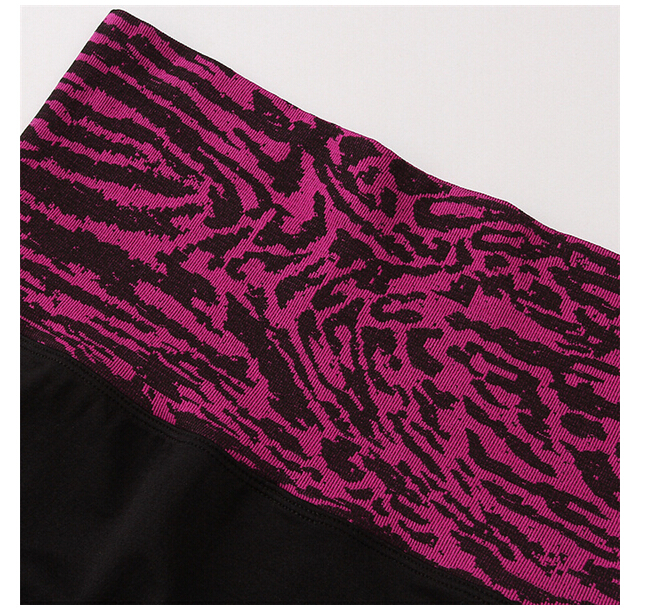 Leopard-grain-tall-waist-nine-points-tight-leggings-wholesale