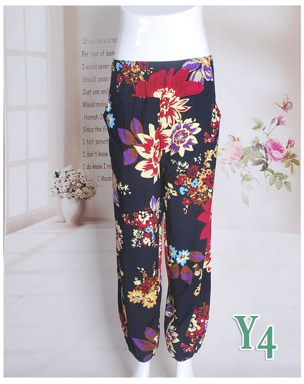 Nine-points-bamboo-cotton-elderly-mother-leisure-leggings-wholesale