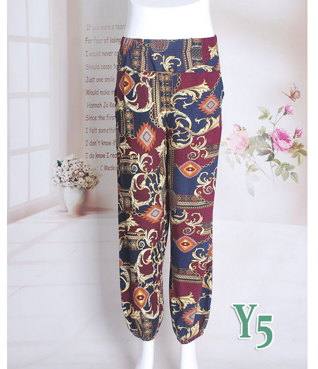 Nine-points-bamboo-cotton-elderly-mother-leisure-leggings-wholesale