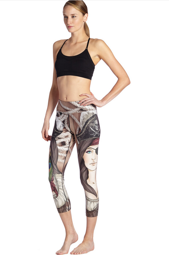 Pirates-female-printing-7-minutes-yoga-pants-wholesale