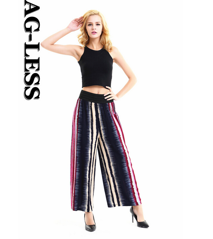 Printed-cotton-national-wind-wide-legged-pants-wholesale