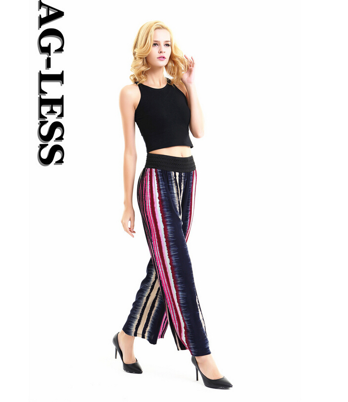 Printed-cotton-national-wind-wide-legged-pants-wholesale