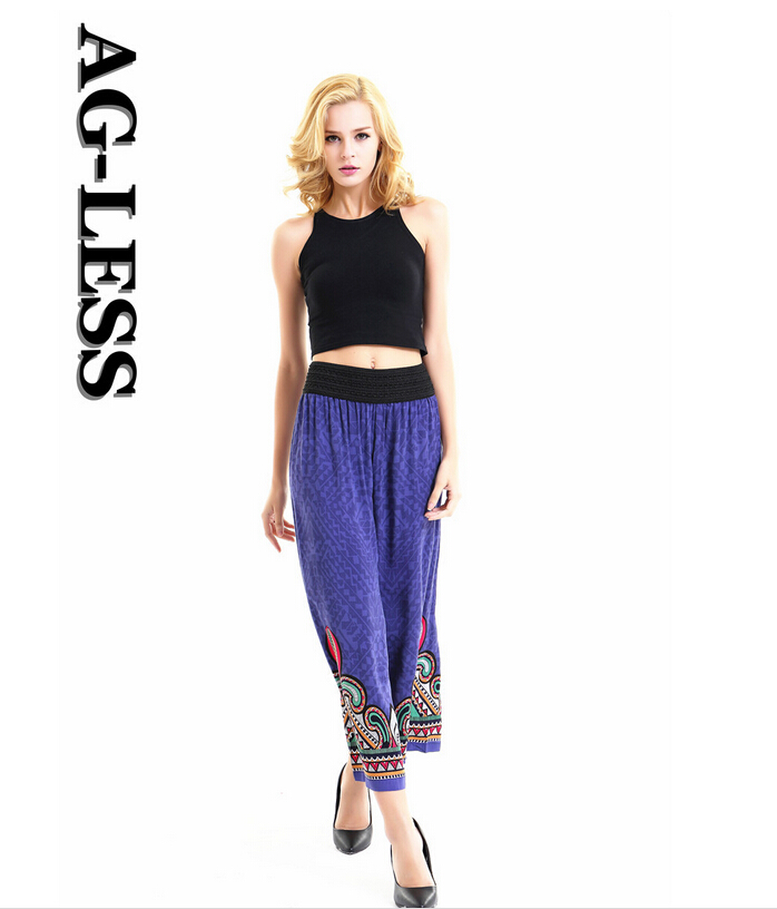 Printed-cotton-national-wind-wide-legged-pants-wholesale