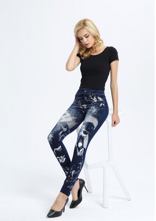 Printed-cotton-white-beauty-leggings-wholesale