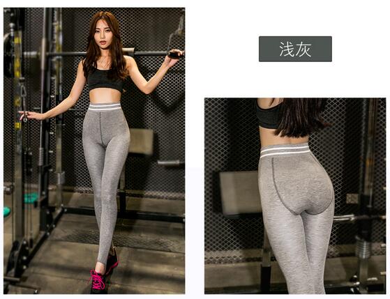 Pure-color-cotton-high-waist-thickening-velvet-leggings-wholesale