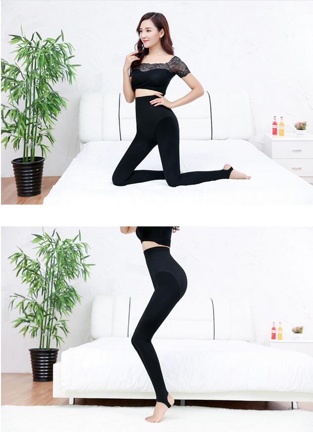 Show-thin-body-tall-waist-warm-render-sock-pants-wholesale