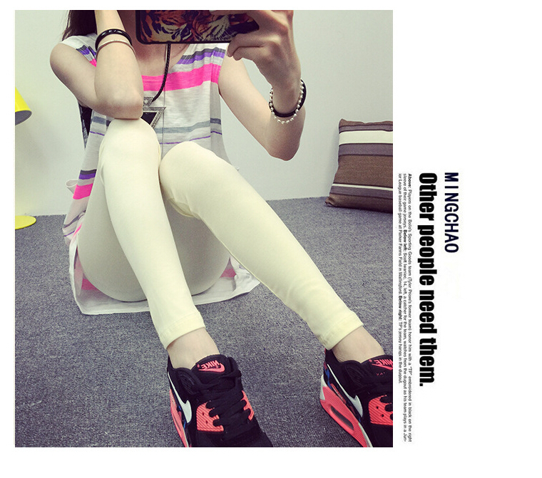 Show-thin-cotton-spandex-candy-color-pencil-pants-wholesale