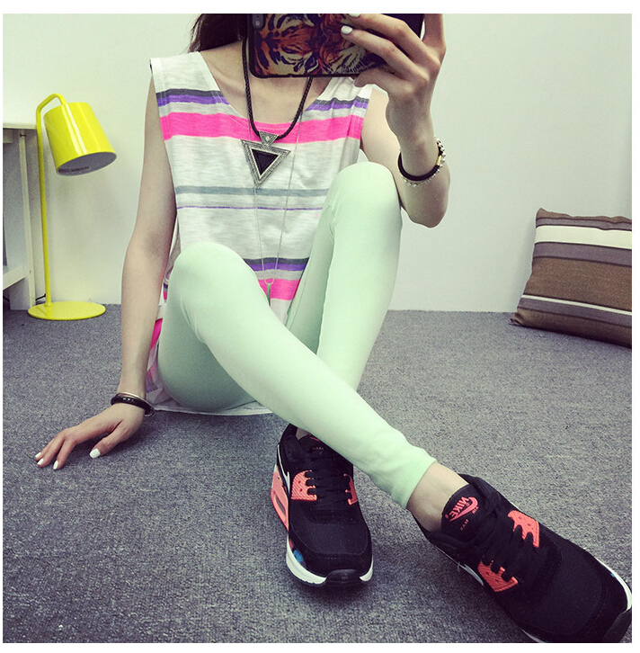 Show-thin-cotton-spandex-candy-color-pencil-pants-wholesale