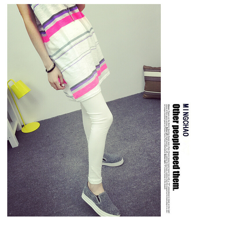 Show-thin-cotton-spandex-candy-color-pencil-pants-wholesale