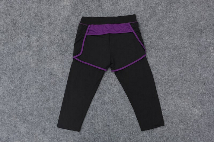 Splicing-female-false-two-yoga-7-minutes-pants-wholesale