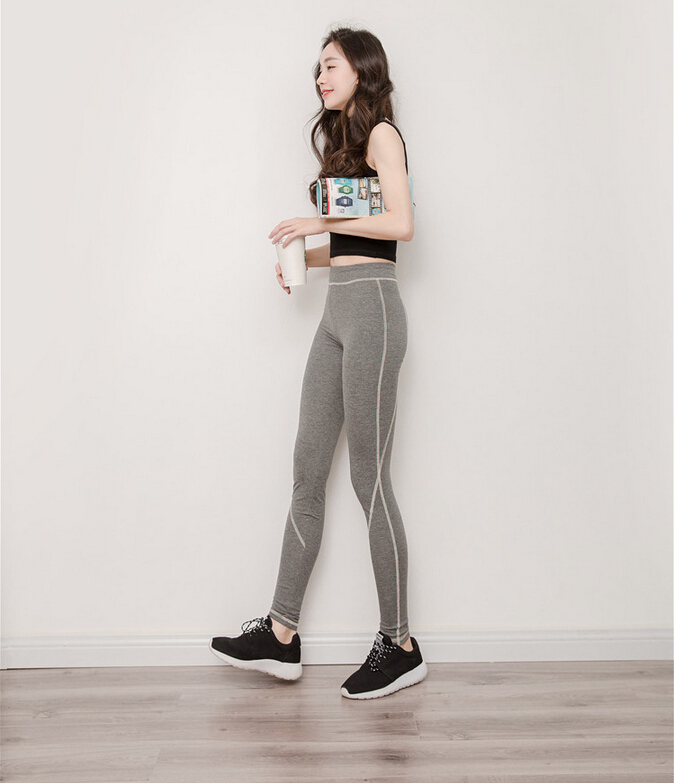 Thin-cotton-line-movement-nine-minutes-female-pants-wholesale