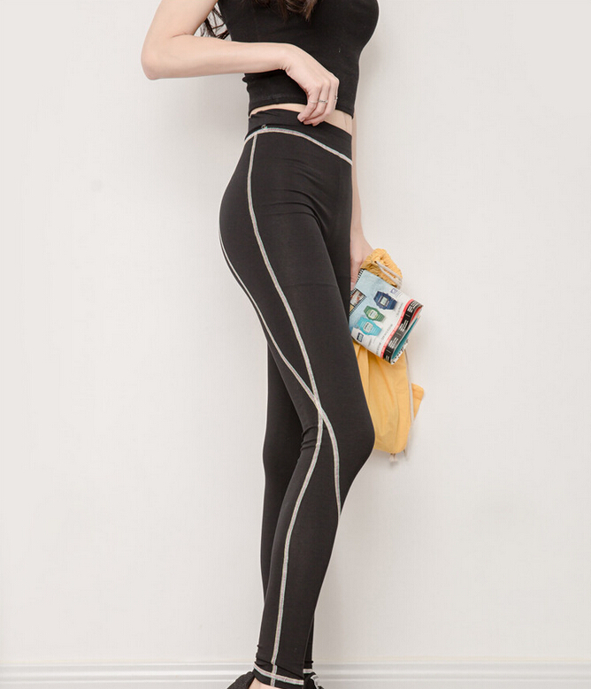 Thin-cotton-line-movement-nine-minutes-female-pants-wholesale