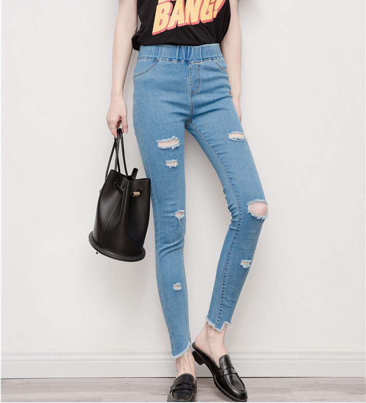 Thin-hole-jeans-wear-female-leggings-wholesale