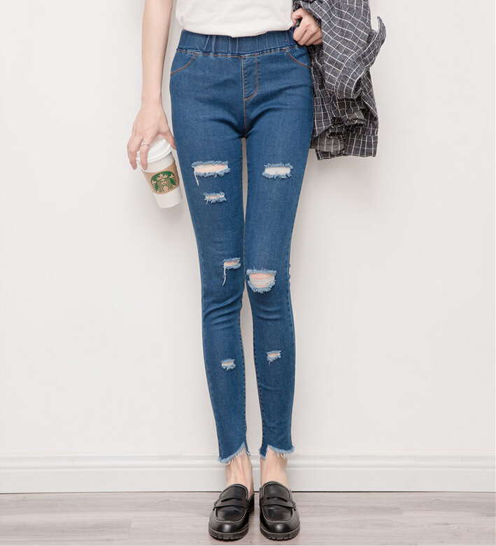 Thin-hole-jeans-wear-female-leggings-wholesale