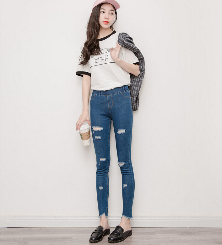 Thin-hole-jeans-wear-female-leggings-wholesale