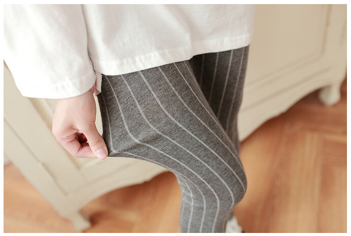 Vertical-stripes-pencil-female-leggings-wholesale