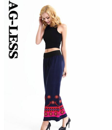 Vintage-folk-style-printed-wide-leg-pants-wholesale