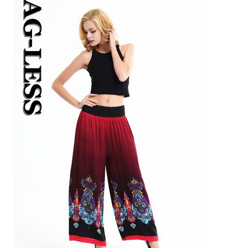 Vintage-folk-style-printed-wide-leg-pants-wholesale