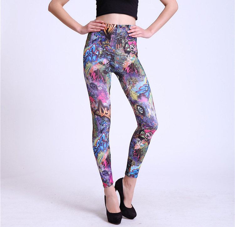 Cartoon-women-leggings-wholesale