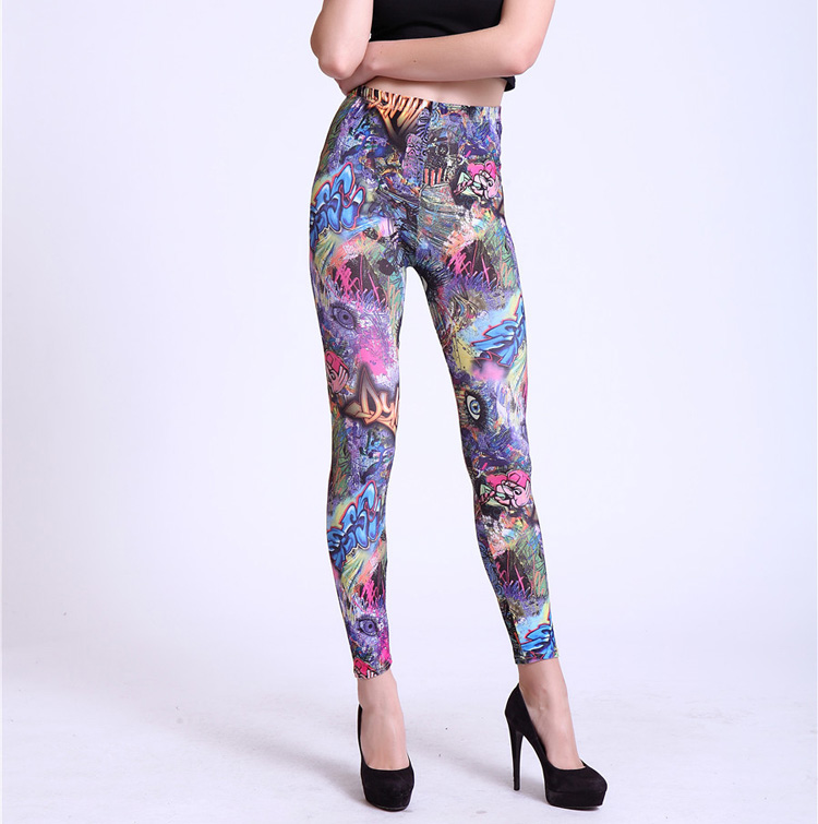 Cartoon-women-leggings-wholesale