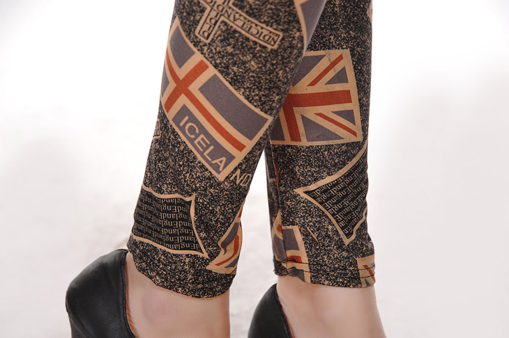 Cross-meter-word-printed-tights-leggings