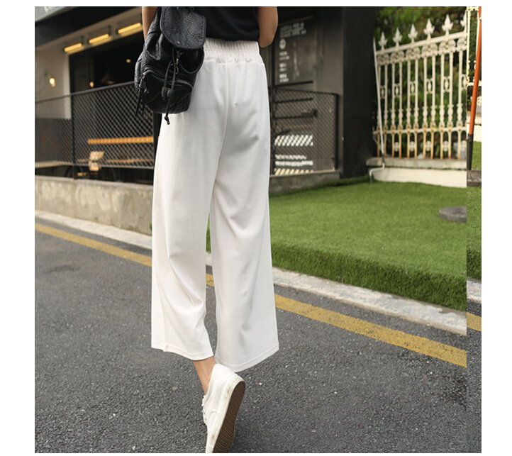 Spring-and-summer-leisure-straight-female-flares-wholesale