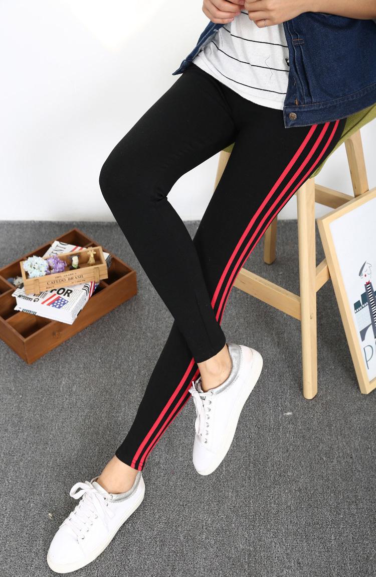 Stripe-cotton-leggings-wholesale