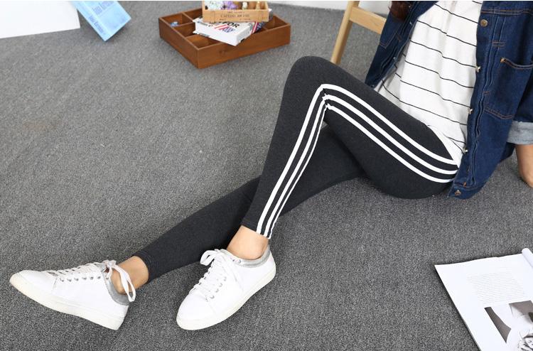 Stripe-cotton-leggings-wholesale